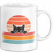 Katzen Tierliebhaber Vintage Tasse Geschenk Lustige Geschenkidee Spruch Weiß Trendation