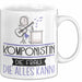 Komponistin Geschenk Tasse Becher Die Frau Die Allen Kann Geschenkidee für eine Komponistin Lustig Weiß Trendation
