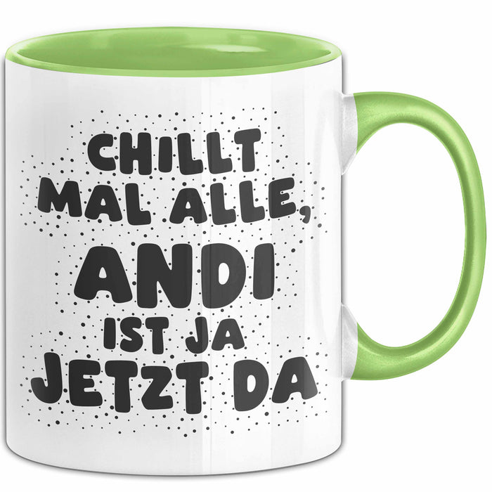 Andi Tasse Chillt Mal Alle, Andi Ist Ja Jetzt Da Geschenk