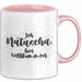 Natascha Tasse Ich Natascha, Bin Vollkommen Geschenk Rosa Trendation