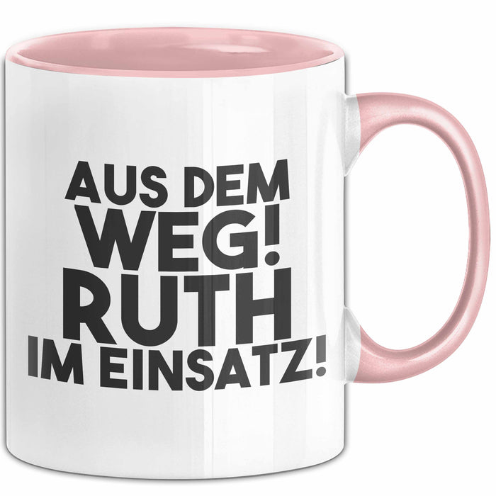 Ruth Tasse Aus Dem Weg! Ruth Im Einsatz! Geschenk