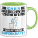 Meerschweinchenfreund Tasse Geschenk für Meerschweinchenfreund Geburtstag Lustiger Spruch Kaffee-Becher Was Ist Deine Superkraft Grün Trendation