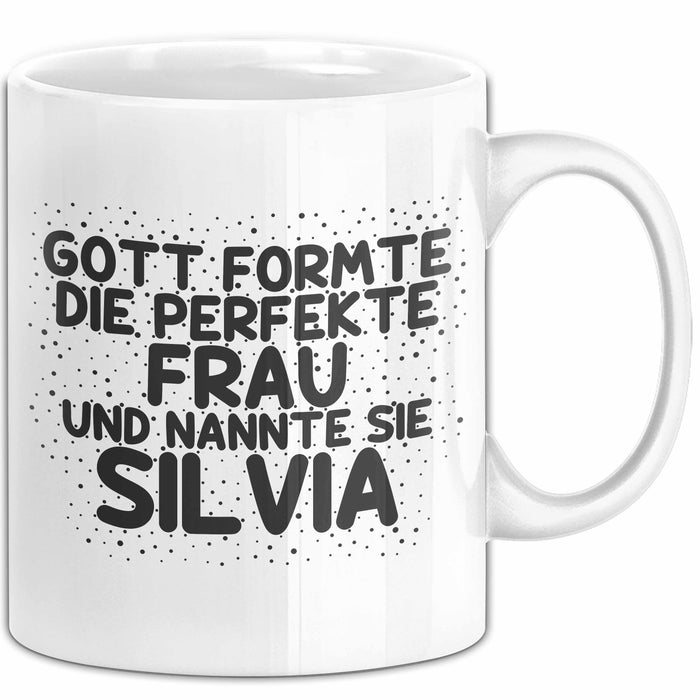 Silvia Tasse Gott Formte Die Perfekte Frau Und Nannte Sie Silvia Geschenk