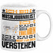 Musikjournalist Geschenk Tasse Geschenkidee für Musikjournalist Geburtstag Lustig Ich Bin Musikjournalist Ich Kann Es Dir Erklären Aber Nicht Für Dich Verstehen Weiß Trendation