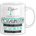 Posaunistin Weil Es Keinen Schöneren Beruf Gibt Tasse Geschenk für Eine Posaunistin Lustig Weiß Trendation