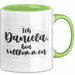 Daniela Tasse Ich Daniela, Bin Vollkommen Geschenk Grün Trendation