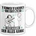 Tonstudio-Besitzer Tasse Geschenk für Tonstudio-Besitzer Der Mann Der Alles Kann Geschenkidee zum Geburtstag Weiß Trendation