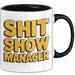 Sarkastischer Manager Sarkasmus Tasse Geschenk Lustige Geschenkidee Spruch Chaos Show Manager Trendation