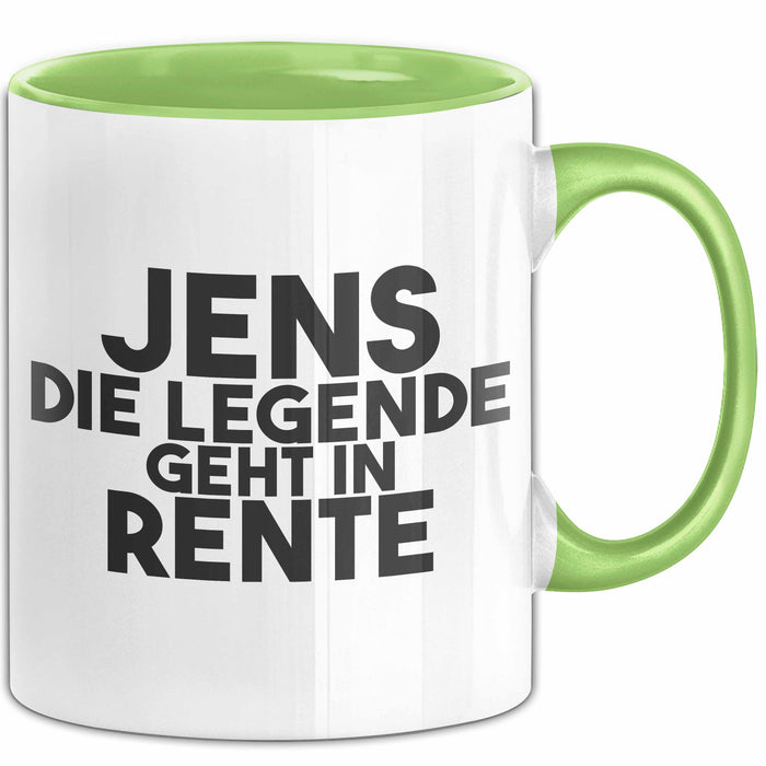 Jens Tasse Jens – Die Legende Geht In Rente Geschenk