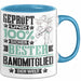 Bandmitglied Geschenk Lustiger Spruch für Bandmitglied Geschenkidee Bester Bandmitglied Der Welt Blau Trendation