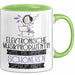 Elektronische Musikproduzentin Weil Es Keinen Schöneren Beruf Gibt Tasse Geschenk für Eine Elektronische Musikproduzentin Lustig Grün Trendation