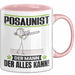 Posaunist Tasse Geschenk für Posaunist Der Mann Der Alles Kann Geschenkidee zum Geburtstag Rosa Trendation