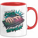 Pro Gamer Tasse Geschenkidee für Gaming Süchtige Rot Trendation