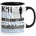 Hotelkauffrau Ausbildung Start Geschenk Tasse Ich Bin Hotelkauffrau In Der Ausbildung Ich Darf Das Kaffee-Becher Geschenkidee Schwarz Trendation