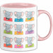 Elefant Tier Tasse Geschenk Lustige Geschenkidee Spruch Elefanten Yoga Rosa Trendation