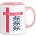 England Flagge London Tasse Geschenk Lustige Geschenkidee Spruch Rosa Trendation