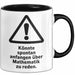 Mathematiklehrer Unterricht Tasse Geschenk Lustige Geschenkidee Spruch Könnte Spontan Anfangen Über Mathematik Zu Reden Trendation