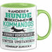 Hund Tasse Geschenk Lustiger Spruch Hunde Kommandos Humorvoll Grün Trendation