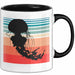 Quallen-Liebhaber Tasse Geschenkdiee Vintage Look Retro Becher Trendation