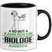 Biologe Geschenk Tasse So Gut Kann Nur Ein Biologe Aussehen Geschenkidee Kaffee-Becher Schwarz Trendation