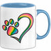 Hund Tierliebhaber Tasse Geschenk Lustige Geschenkidee Spruch Blau Trendation