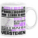 Paddelboard-Lehrer Geschenk Kaffee-Tasse Geschenkidee für Paddelboard-Lehrer Ich Bin Paddelboard-Lehrer Ich Kann Es Dir Erklären Jedoch Nicht Für Dich Verstehen Spruch Lustig Weiß Trendation