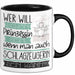 Schlagzeugerin Tasse Geschenk Spruch Wer Will Schon Prinzessin Sein Wenn Man Auch Schlagzeugerin Sein Kann Trendation
