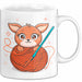 Häkel Fan Tasse Geschenk Lustige Geschenkidee Spruch Für Amigurumi Macher Weiß Trendation