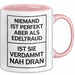 Edeltraud Tasse Geschenk Niemand Ist Perfekt Edeltraud Verdammt Nah Dran Geschenkidee Rosa Trendation