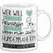 Hundennäherin Tasse Geschenk Spruch Wer Will Schon Prinzessin Sein Wenn Man Auch Hundennäherin Sein Kann Weiß Trendation