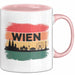 Österreich Wien Wienerisch Tasse Geschenk Lustige Geschenkidee Spruch Rosa Trendation