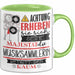 Musiksammlerin Tasse Geschenk Lustiger Spruch Bitte Erheben Sie Sich Seine Majestät Die Musiksammlerin Betritt Den Raum Grün Trendation