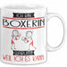 Boxerin Tasse Geschenk Ich Bin Boxerin Warum Weil Ich Es Kann Geschenkidee Geburtstag Weiß Trendation