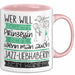 Jazz-Liebhaberin Tasse Geschenk Spruch Wer Will Schon Prinzessin Sein Wenn Man Auch Jazz-Liebhaberin Sein Kann Rosa Trendation