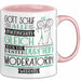 Moderatorin Geschenk Becher Tasse Gott Schuf Alle Menschen Gleich Nur Die Besten Durfeten Moderatorin Werden Geschenkidee Lustig Trendation