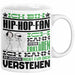 Hip-Hop-Fan Geschenk Tasse Geschenkidee für Hip-Hop-Fan Geburtstag Lustig Ich Bin Hip-Hop-Fan Ich Kann Es Dir Erklären Aber Nicht Für Dich Verstehen Weiß Trendation
