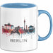 Deutschland Berlin Tasse Geschenk Lustige Geschenkidee Spruch Blau Trendation