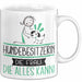 Hundebesitzerin Geschenk Tasse Becher Die Frau Die Allen Kann Geschenkidee für eine Hundebesitzerin Lustig Weiß Trendation