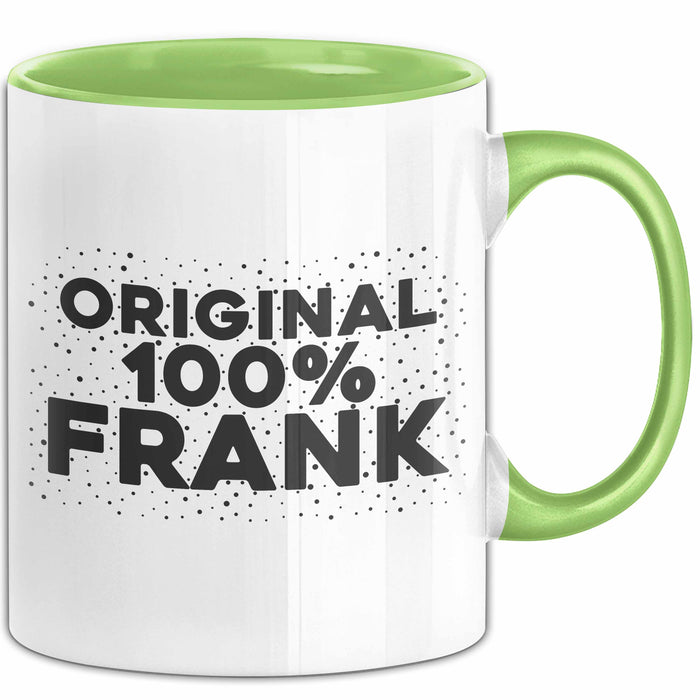 Frank Tasse Original 100% Frank Geschenk