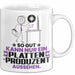 Plattenproduzent Geschenk Tasse So Gut Kann Nur Ein Plattenproduzent Aussehen Geschenkidee Kaffee-Becher Weiß Trendation