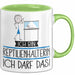 Geschenk für Reptilienhalterin Tasse Lustige Geschenkidee Geburtstag Ich Bin Reptilienhalterin Ich Darf Das Grün Trendation