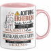 Musikarrangeurin Tasse Geschenk Lustiger Spruch Bitte Erheben Sie Sich Seine Majestät Die Musikarrangeurin Betritt Den Raum Rosa Trendation