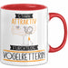 Vogelretterin Tasse Geschenk Becher Stark Attraktiv Furchtlos Vogelretterin Lustige Geschenkidee Rot Trendation