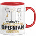 Opernfan Geschenk Tasse So Gut Kann Nur Ein Opernfan Aussehen Geschenkidee Kaffee-Becher Rot Trendation