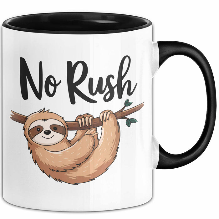 Faultier Tasse Geschenkidee Keine Eile für faule Faultiere Trendation