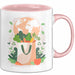 Nachhaltiges Leben Tasse Geschenk Lustige Geschenkidee Spruch Für Umwelt Unterstützer Rosa Trendation