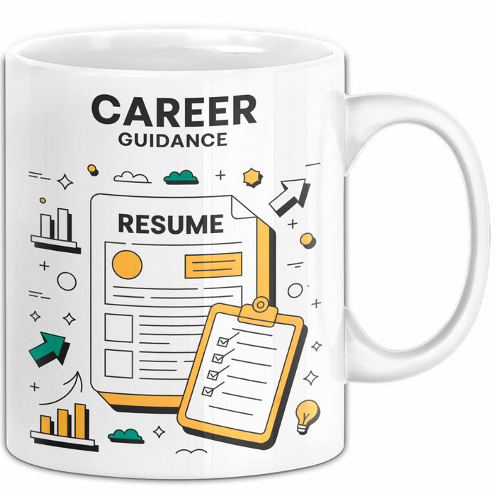 Karriere Berater Tasse Geschenk Lustige Geschenkidee Spruch Für Berufsweg Begleiter Weiß Trendation