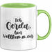 Gerda Tasse Ich Gerda, Bin Vollkommen Geschenk Grün Trendation