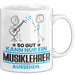 Musiklehrer Geschenk Tasse So Gut Kann Nur Ein Musiklehrer Aussehen Geschenkidee Kaffee-Becher Weiß Trendation