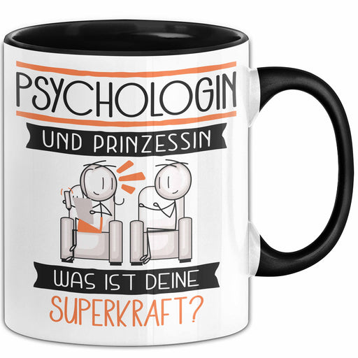 Psychologin Und Prinzessin Tasse Geschenk Für Eine Psychologin Geburtstag Was Ist Deine Superkraft Trendation